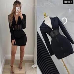 beautiful dress, tight to the body, modern style